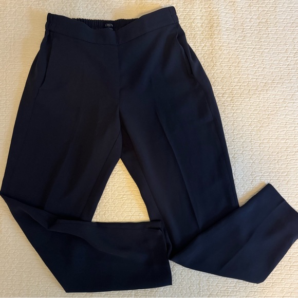 J. Crew Pants - J. Crew Navy Women's Straight Leg Pants - Size 4